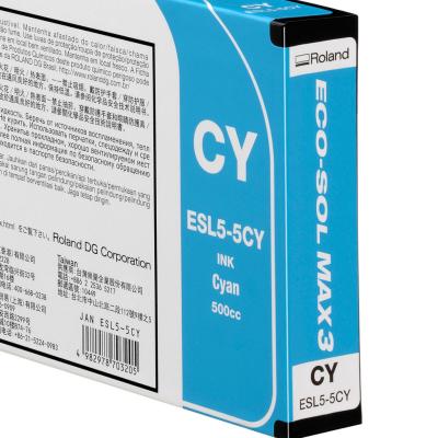 Roland Ink Eco Solvent Max 3 Cyan (ESL5-5CY) (ESL55CY)