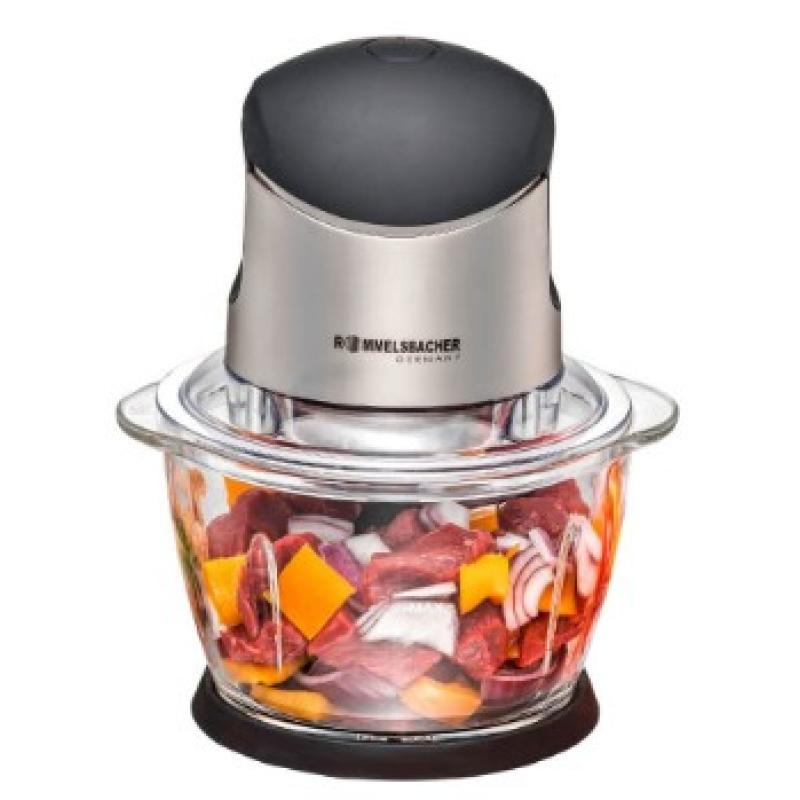 Rommelsbacher Multi Food Chopper 1l stainless steel black Schwarz MZ 400 (MZ 400)