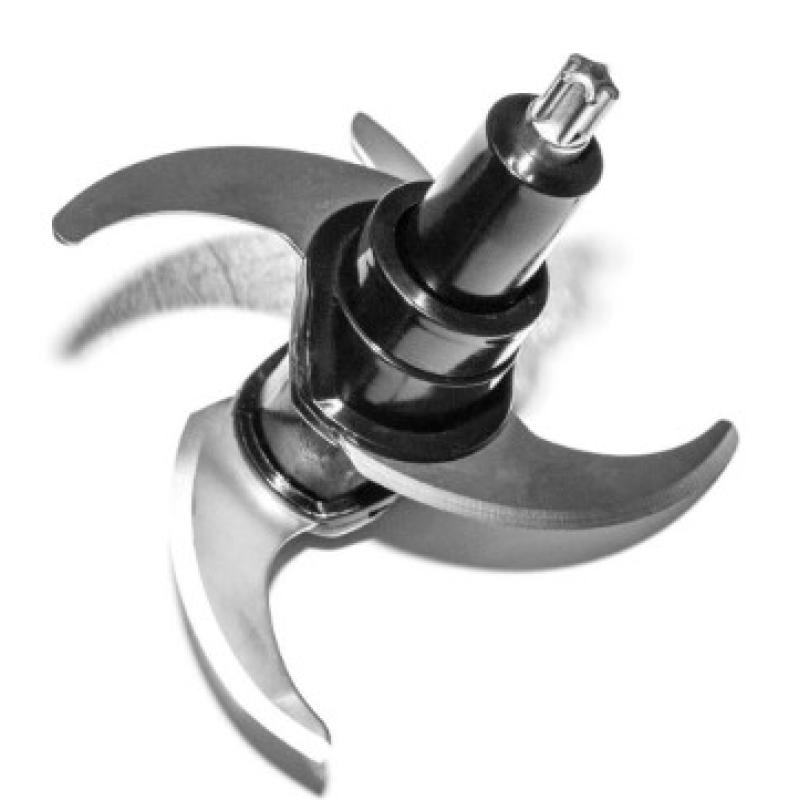 Rommelsbacher Multi Food Chopper 1l stainless steel black Schwarz MZ 400 (MZ 400)