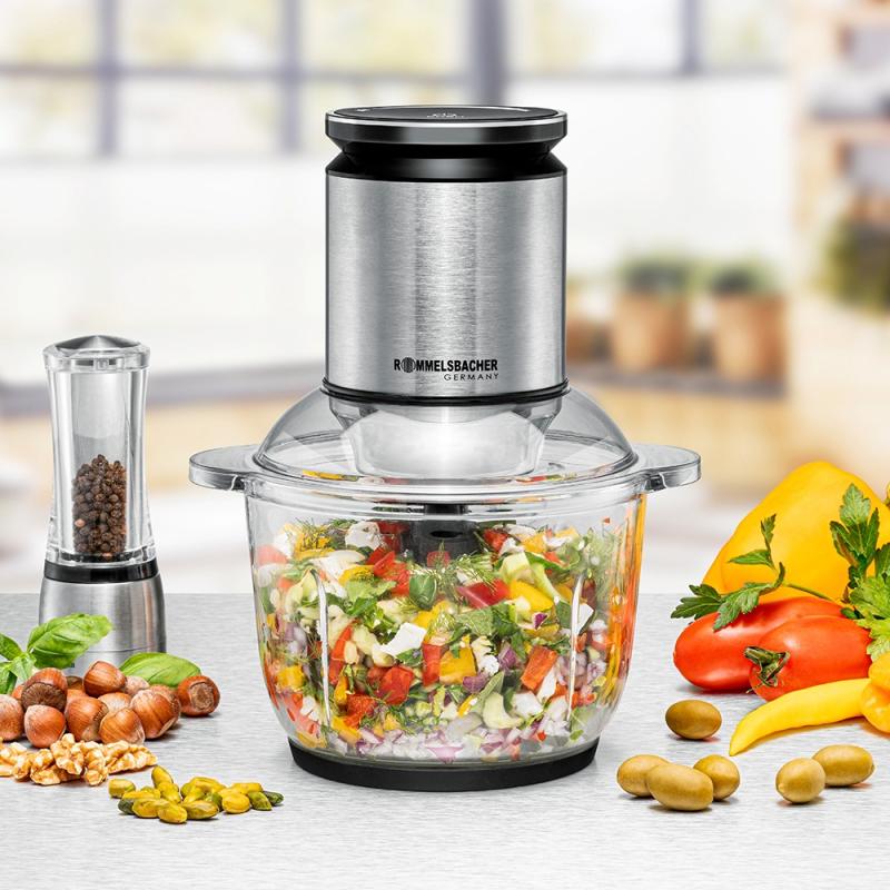 Rommelsbacher Multi Food Chopper 2l 600W stainless steel MZ 600 (MZ 600)