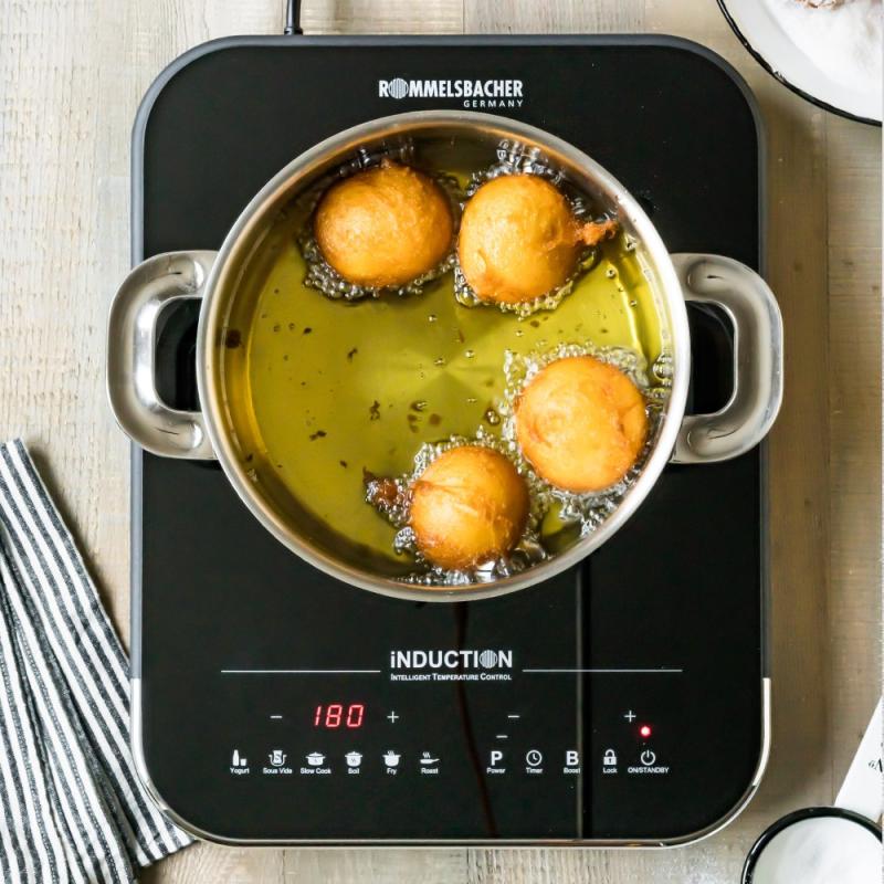 Rommelsbacher Single Hotplate black Schwarz CTS 2000 IN (CTS 2000/IN)