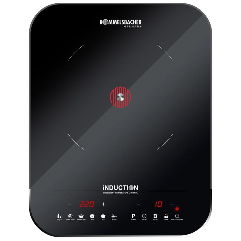 Rommelsbacher Single Hotplate black Schwarz CTS 2000 IN (CTS 2000/IN)