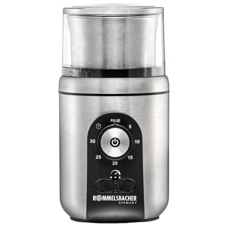 Rommelsbacher Spice Coffee Grinder stainless steel black Schwarz EGK 250 (EGK 250)