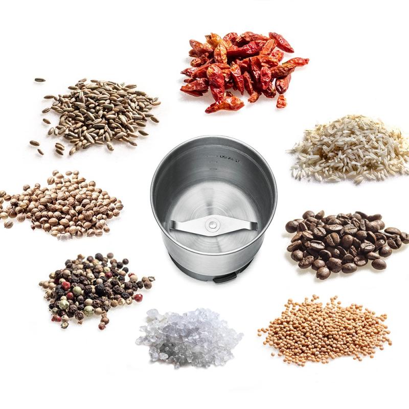 Rommelsbacher Spice Coffee Grinder stainless steel black Schwarz EGK 250 (EGK 250)