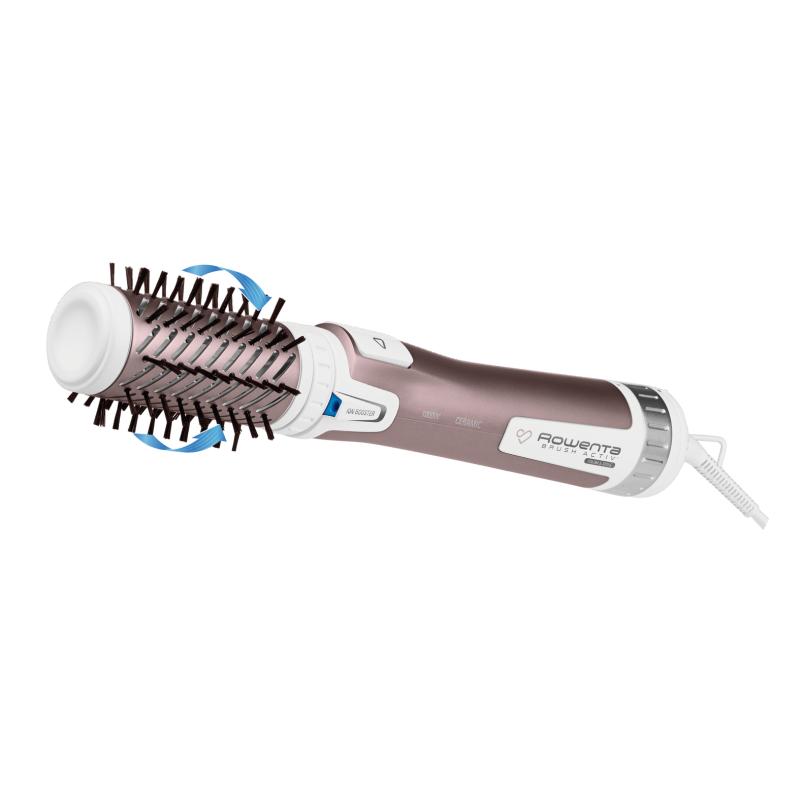 Rowenta Hot Air Brush Activ Care white pink CF 9540 (CF9540)