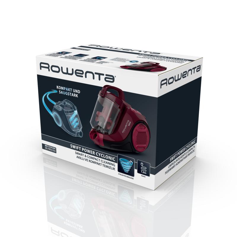Rowenta Vacuum Cleaner Swift Power Cyclonic red (RO2933)