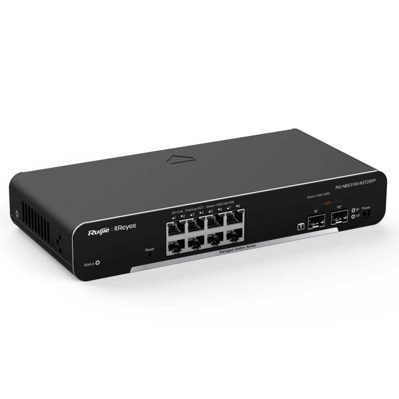 Ruijie Reyee Switch RG-NBS3100-8GT2SFP RGNBS31008GT2SFP (RG-NBS3100-8GT2SFP)