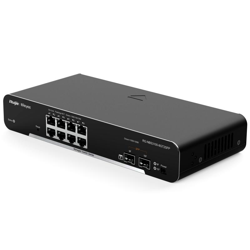 Ruijie Reyee Switch RG-NBS3100-8GT2SFP RGNBS31008GT2SFP (RG-NBS3100-8GT2SFP)