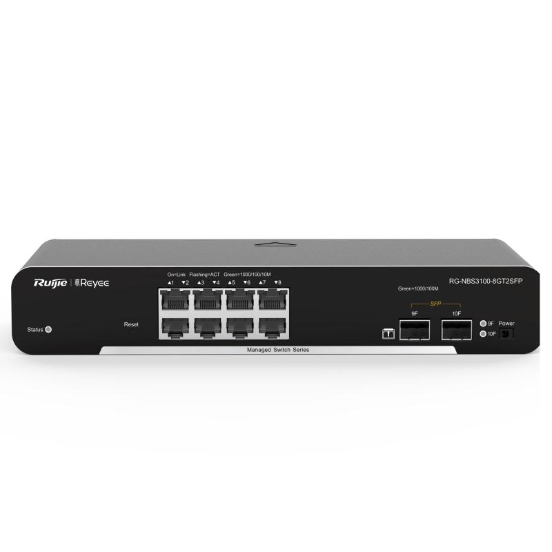 Ruijie Reyee Switch RG-NBS3100-8GT2SFP RGNBS31008GT2SFP (RG-NBS3100-8GT2SFP)