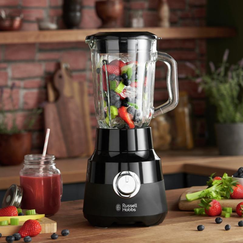 Russell Hobbs Blender Matte 650W 1,5l black Schwarz 24722-56 2472256 (24722-56)