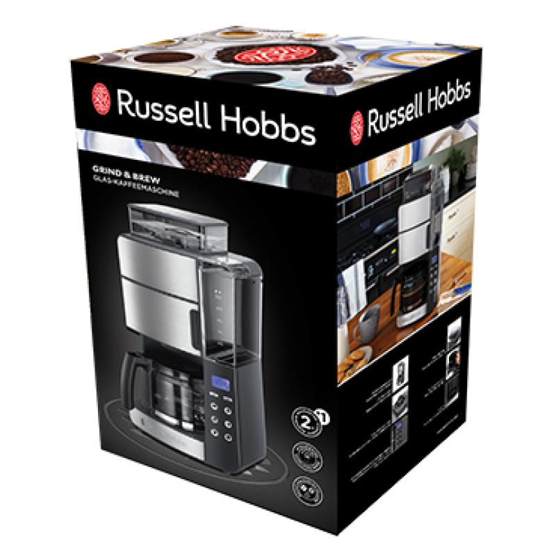 Russell Hobbs Coffeemachine Grind & Brew silver 25610-56 2561056 (25610-56)