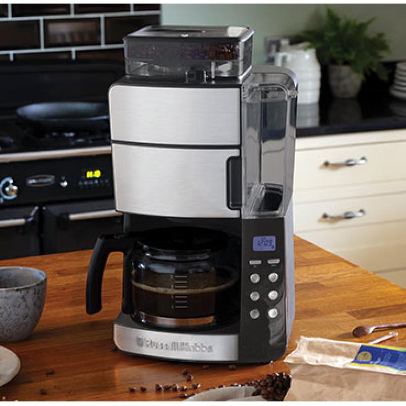 Russell Hobbs Coffeemachine Grind & Brew silver 25610-56 2561056 (25610-56)