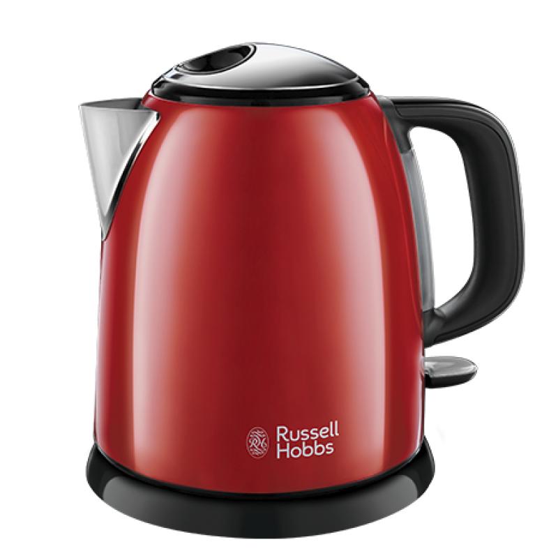 Russell Hobbs Kettle Colours Plus + Mini Flame 1l red 24992-70 2499270 (24992-70)