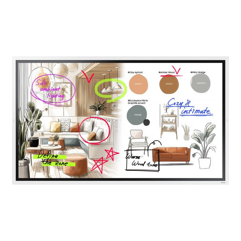 Samsung Flip WM65FX Interactive Whiteboard (LH65WMFWBGCXEN)