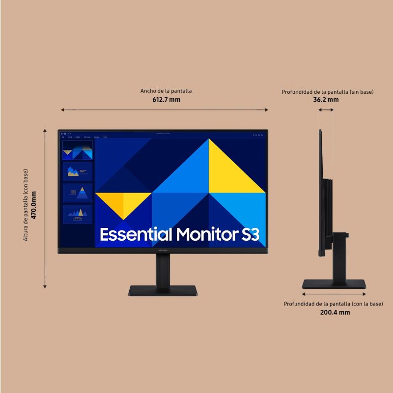 Samsung Monitor (LS27D304GAUXEN)