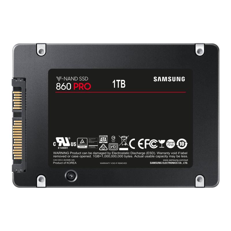 Samsung 860 Pro Internal (MZ-76P1T0B EU) (MZ76P1T0B EU) SSD 1TB 2 5" Samsung5" Samsung 5"