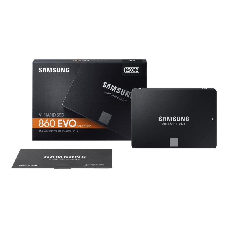 Samsung 860 EVO Internal (MZ-76E250B EU) (MZ76E250B EU) SSD 250GB 2 5" Samsung5" Samsung 5"