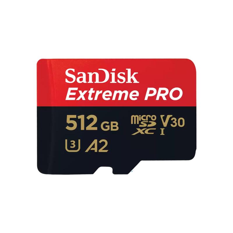 SanDisk Extreme Pro MicroSDXC 512GB (SDSQXCD-512G-GN6MA) (SDSQXCD512GGN6MA)