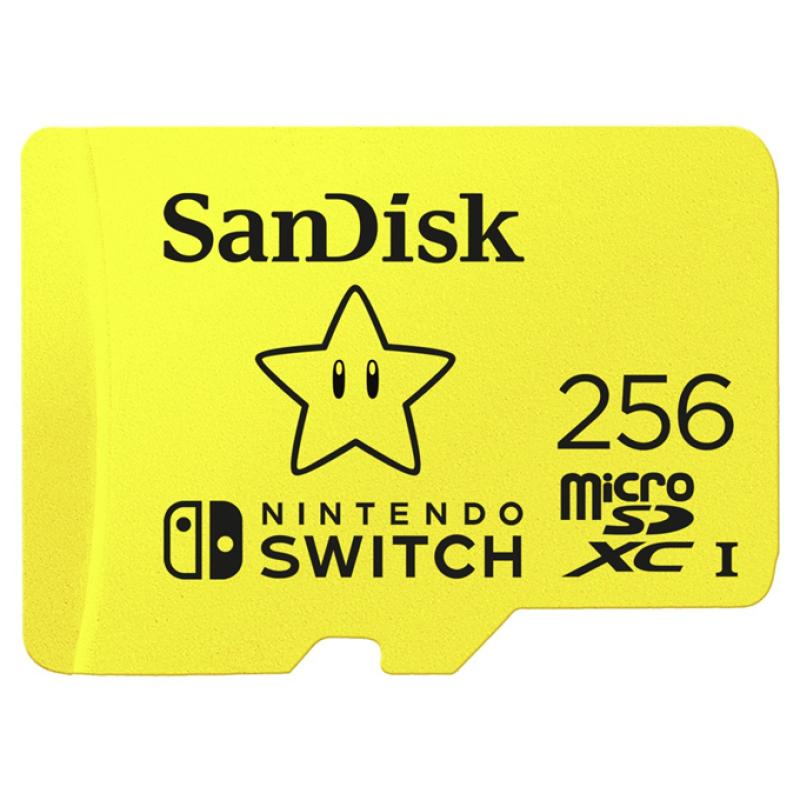 SanDisk Nintendo Switch SDXC 256GB (SDSQXAO-256G-GNCZN) (SDSQXAO256GGNCZN)