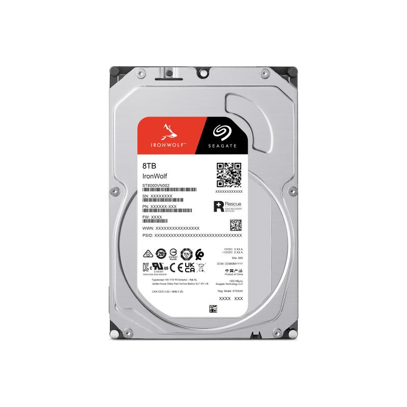Seagate Iron Wolf Internal (ST8000VN002) HD 8TB 3 5" Seagate5" Seagate 5"