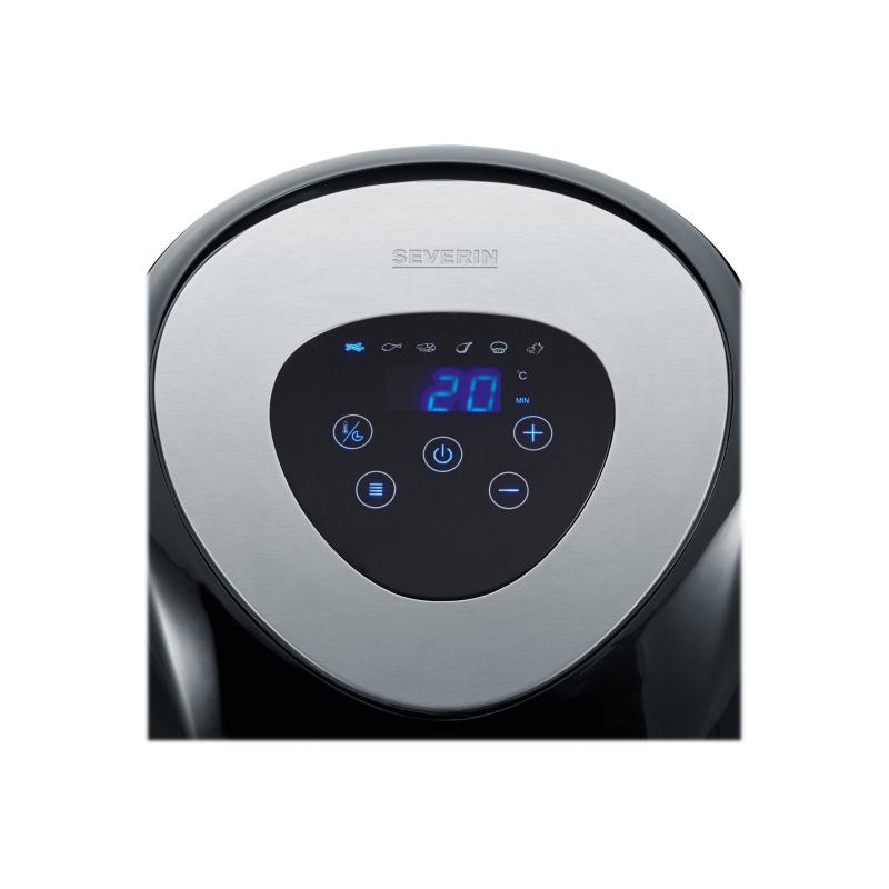 Severin Airfryer stainless steel black Schwarz FR (2430)