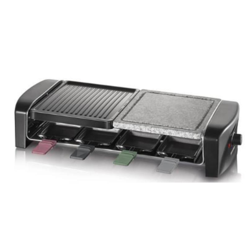 Severin Raclette 8 persons black Schwarz RG 9645 (RG 9645)