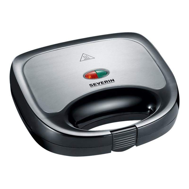 Severin Sandwich Maker stainless steel black Schwarz SA 2969 (SA 2969)