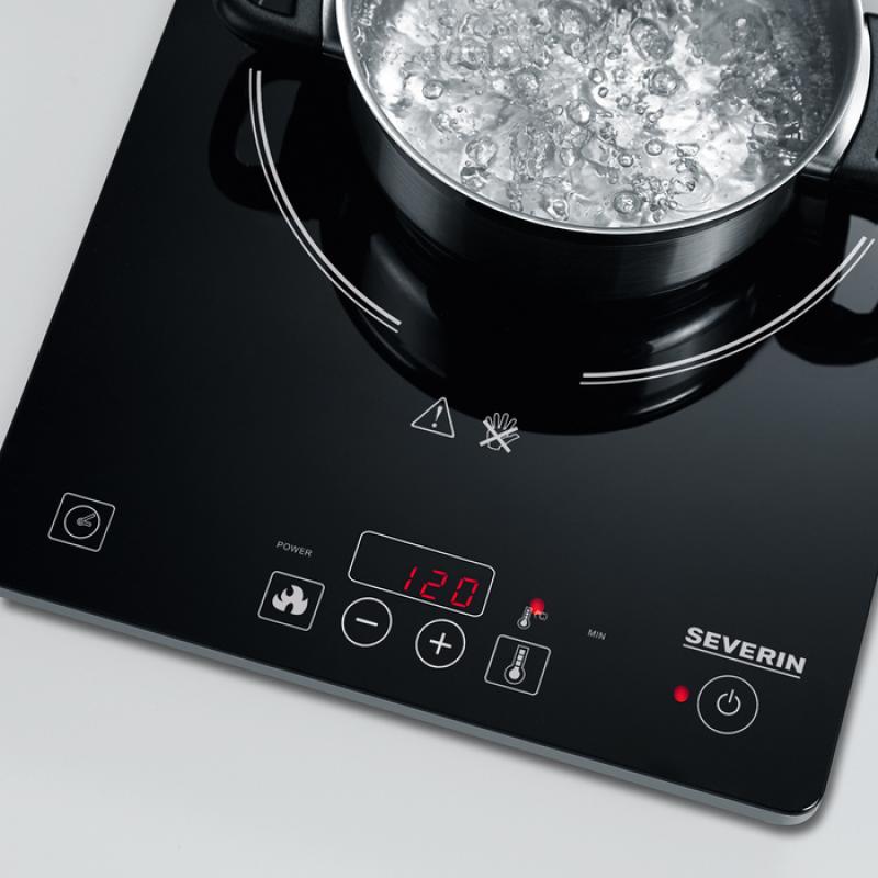 Severin Single Hotplate black Schwarz KP 1071 (KP1071)