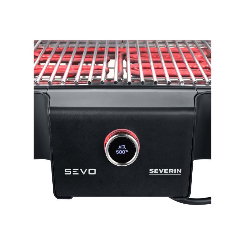 Severin Table Top Barbecue Sevo GT black Schwarz PG 8106 (PG 8106)