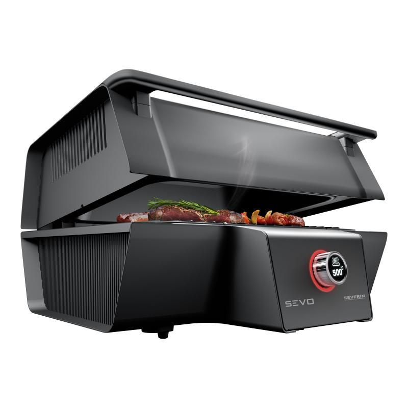 Severin Table Top Barbecue Sevo GT black Schwarz PG 8106 (PG 8106)