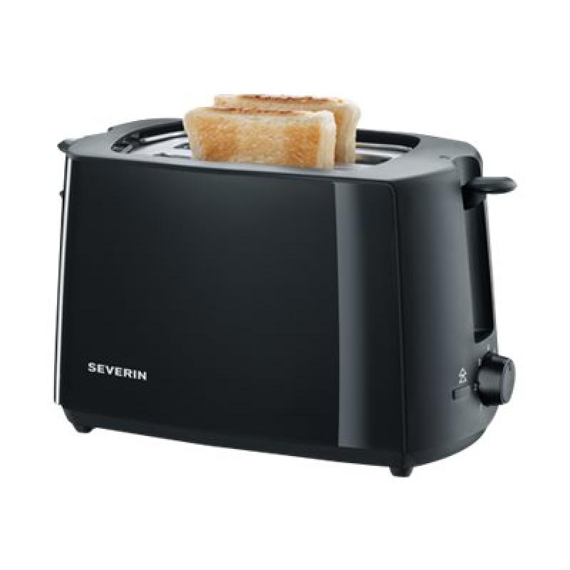 Severin Toaster 2 Slice black Schwarz AT 2287 (AT 2287)