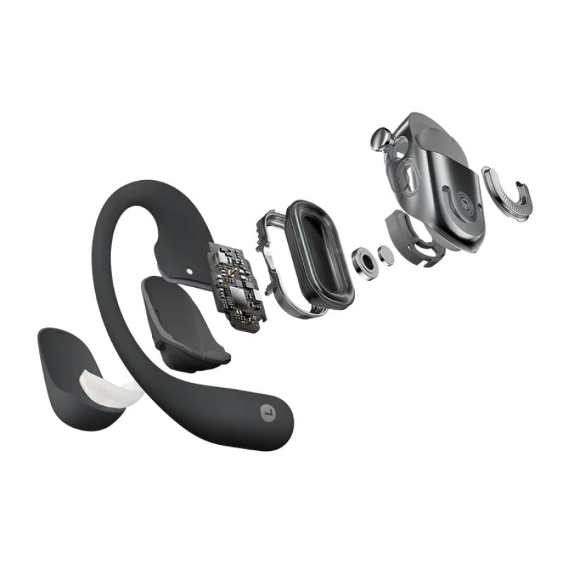 Shokz Sports Headphones Wireless OpenFit 2+ black Schwarz T921-ST-BK T921STBK (T921-ST-BK)