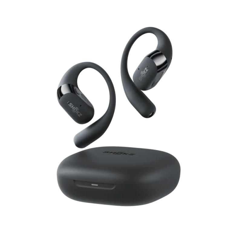 Shokz Sports Headphones Wireless OpenFit 2+ black Schwarz T921-ST-BK T921STBK (T921-ST-BK)