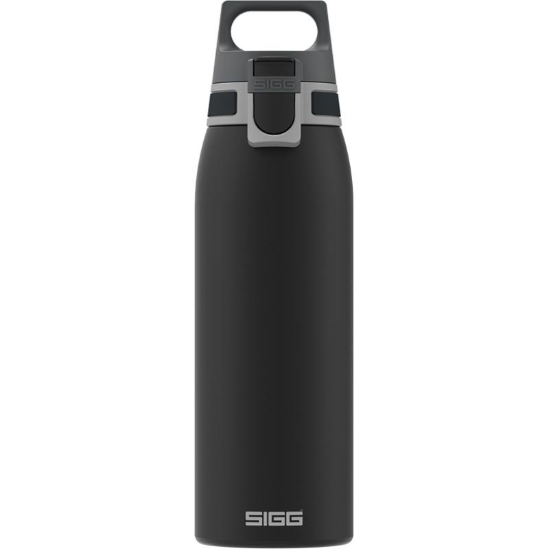 SIGG Shield ONE Water Bottle stainless steel 1l black Schwarz 8992 80 SIGG80 SIGG 80 (8992.80)