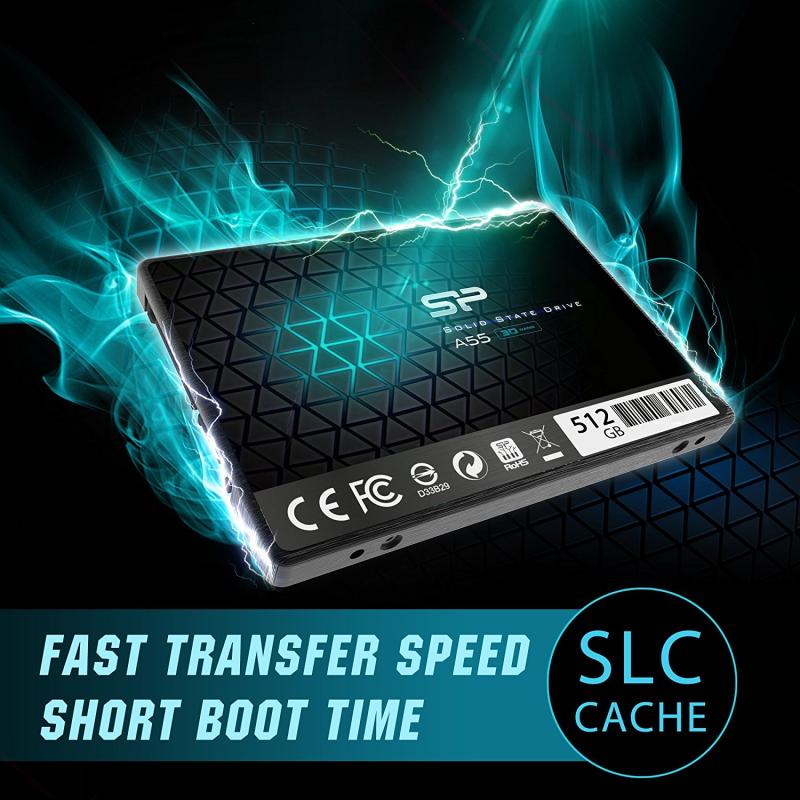 Silicon Power Ace A55 Internal (SP512GBSS3A55S25) SSD 512GB 2 5" Silicon Power5" Silicon Power 5"
