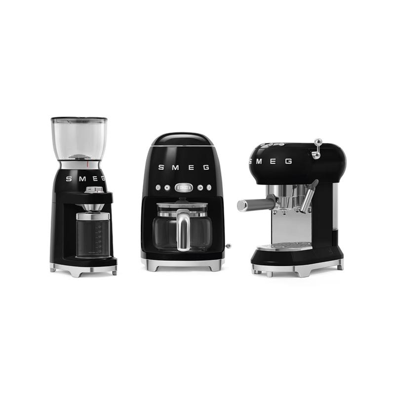 SMEG Coffeegrinder (CGF01BLEU) black Schwarz