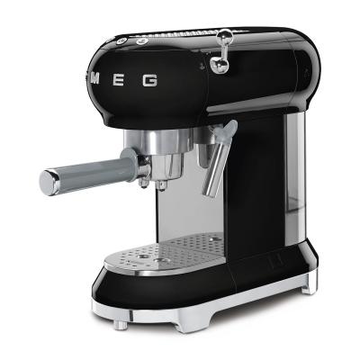SMEG Espresso machine (ECF01BLEU) black Schwarz (ECF01BLEU)