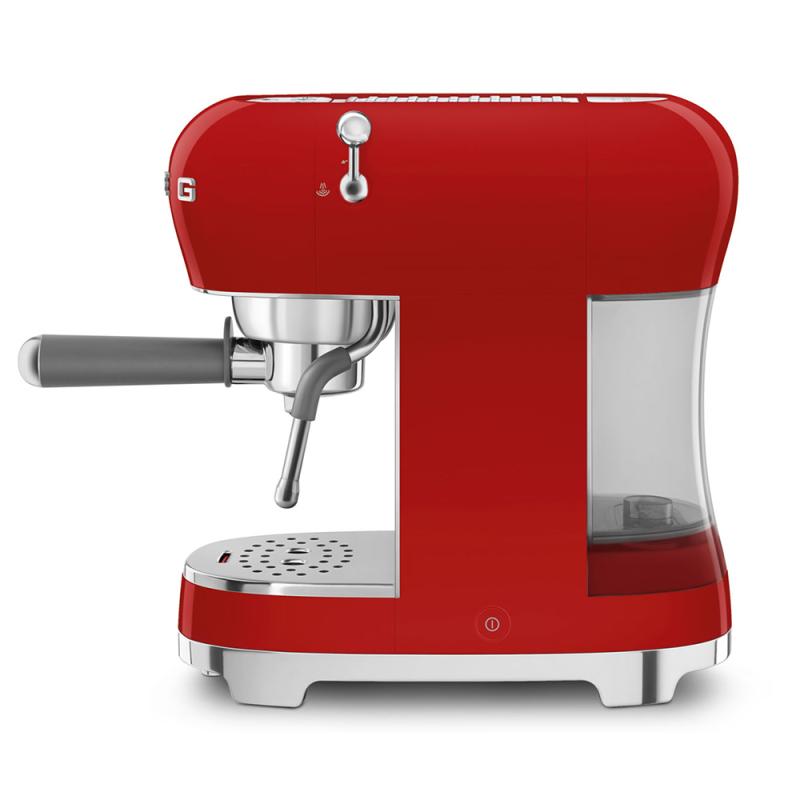 SMEG Espresso machine (ECF02RDEU) red