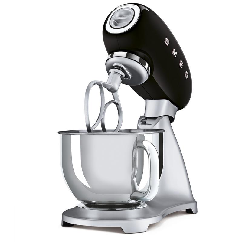 SMEG Food Processor (SMF02BLEU) black Schwarz (SMF02BLEU)