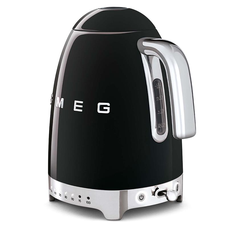 SMEG Kettle (KLF04BLEU) black Schwarz (KLF04BLEU)