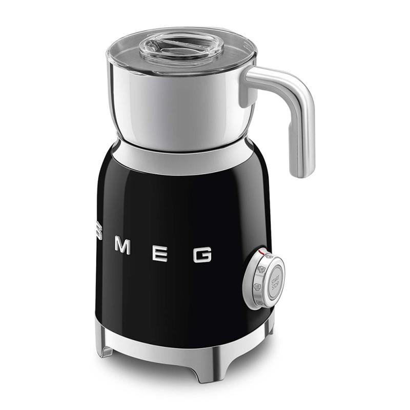 SMEG Milkfrother (MFF11BLEU) black Schwarz