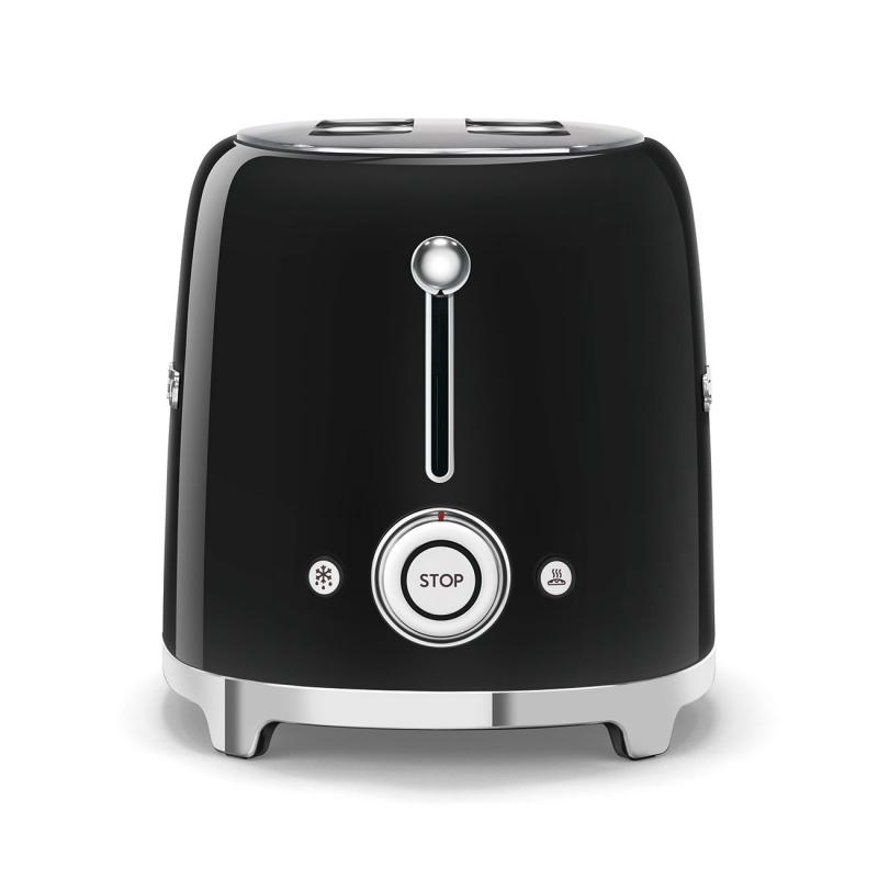 SMEG Toaster (TSF01BLEU) black Schwarz (TSF01BLEU)