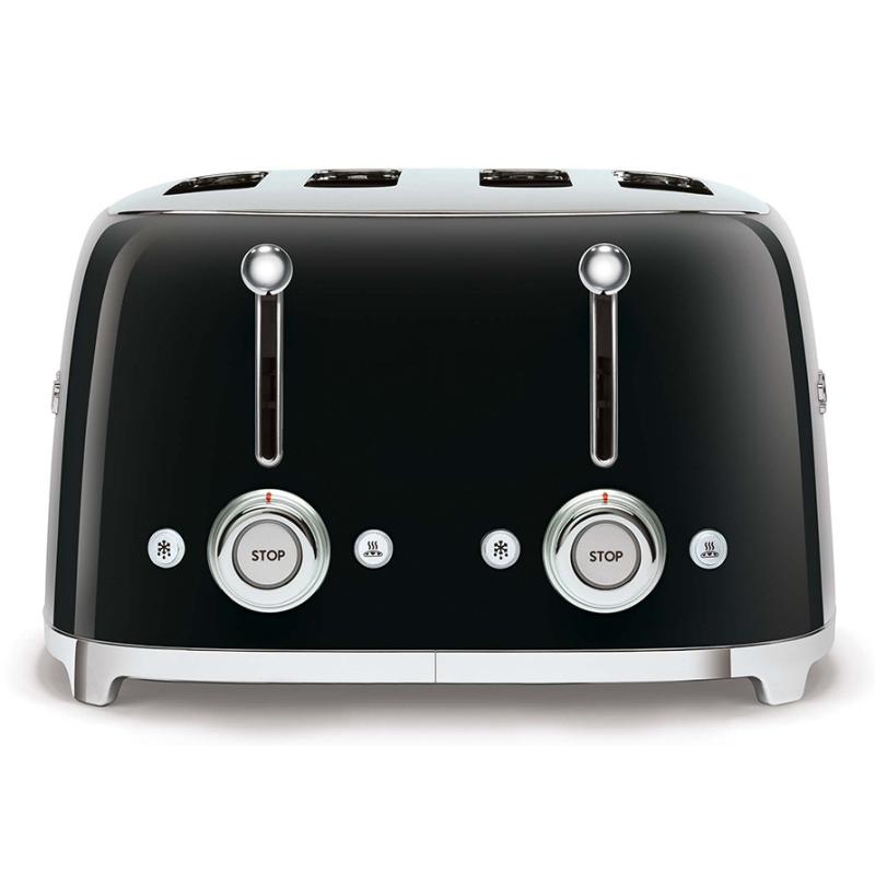 SMEG Toaster (TSF03BLEU) black Schwarz