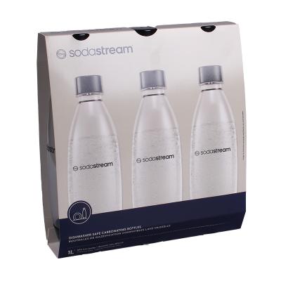 Sodastream PET Bottle Fuse (3 Bottles, 1L, black) (2260748)