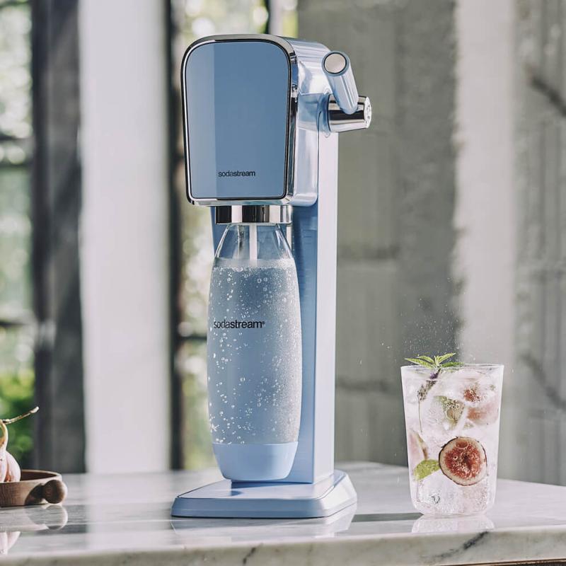 SodaStream Soda Maker ART misty blue QC incl 1L PET bottle (2270302)