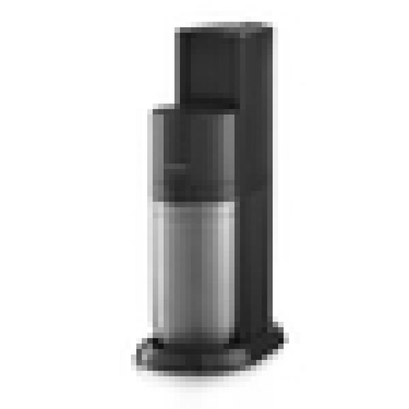 SodaStream Soda Maker DUO black Schwarz incl 1 Glas- Glas &amp; 1 PET-Bottle PETBottle (1016812411)