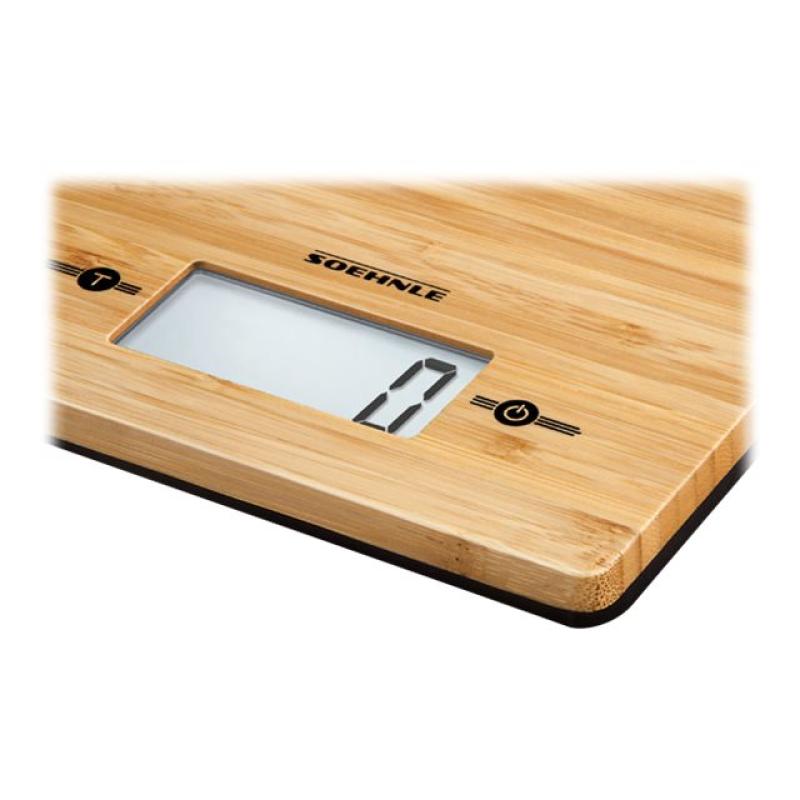 Soehnle Scale Bamboo5kg brown (66308)