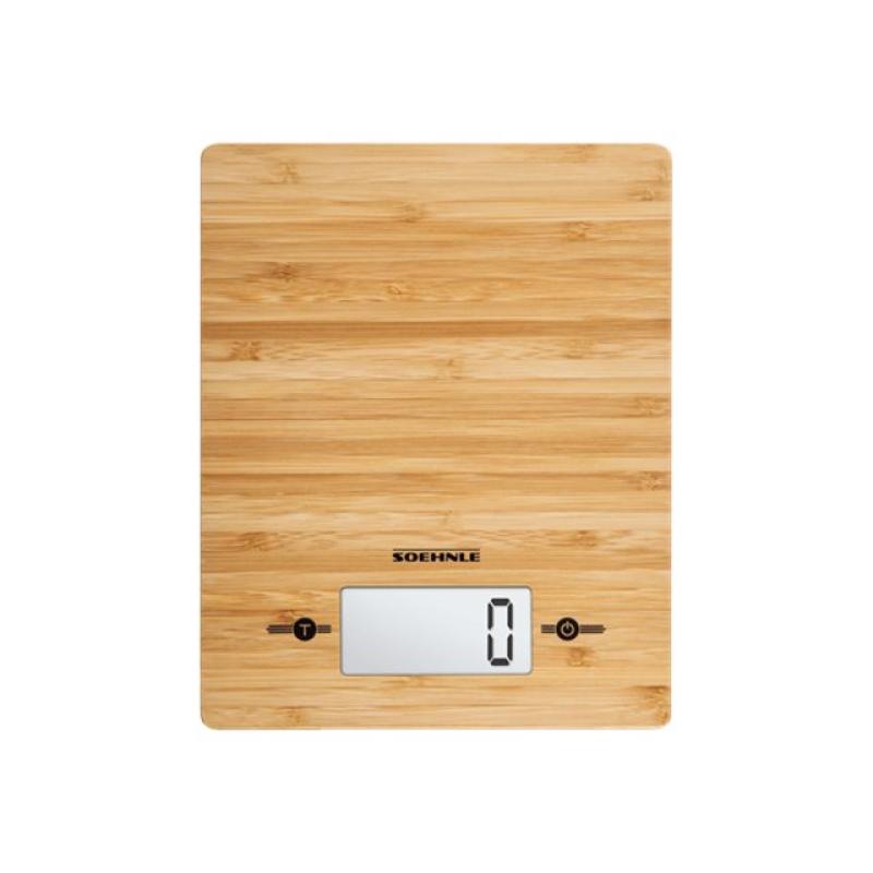 Soehnle Scale Bamboo5kg brown (66308)