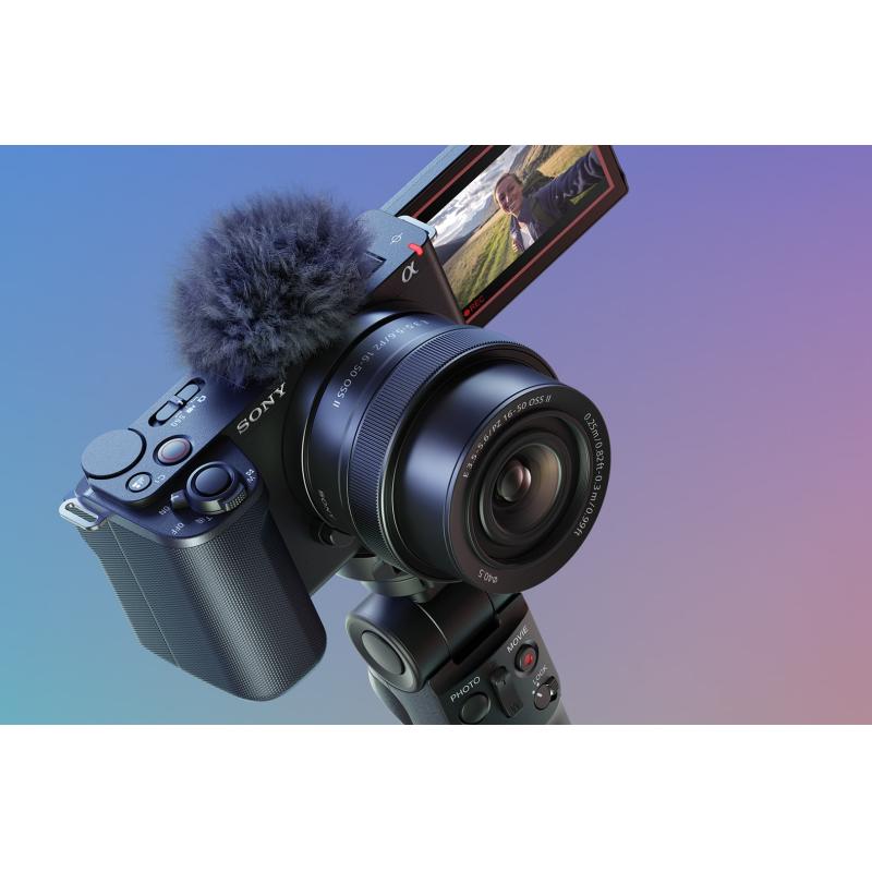 Sony Camera Compact VLog ZV-E10 ZVE10 II Kit 16-50mm 1650mm black Schwarz (ZVE10M2KB CEC) SONYCEC) SONY CEC)