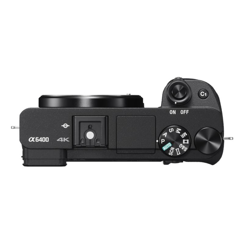 Sony Camera Digital Alpha 6400 Kit 16-50mm 1650mm black Schwarz (ILCE6400AKB CEC) SONYCEC) SONY CEC)